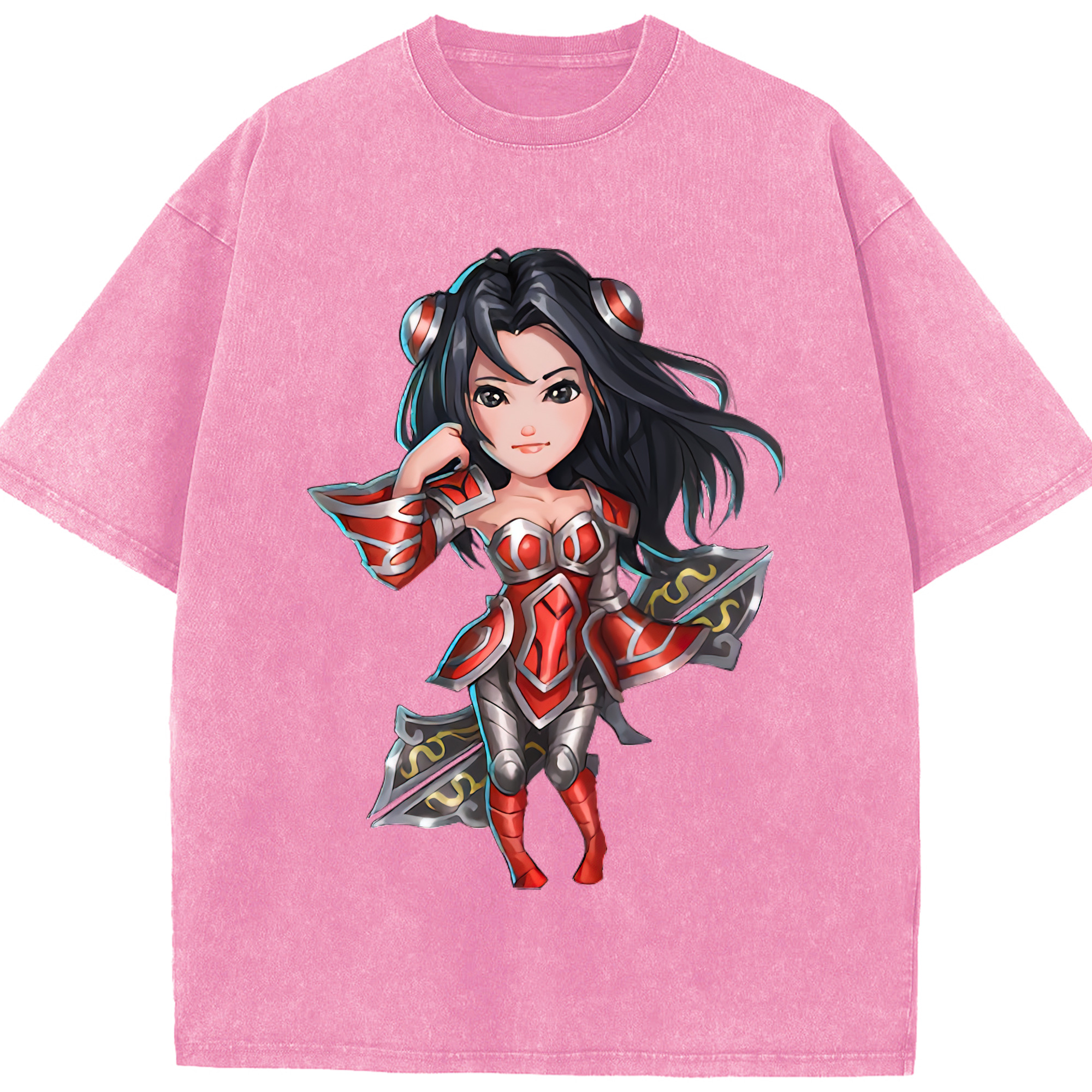 （画像用） リーグ・オブ・レジェンド League of Legends LOL 綿100% ヴィンテージ風 半袖Tシャツ（フロントプリント）